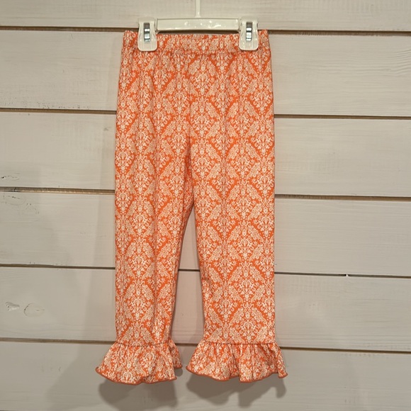 Southern Bay Smocking Company Wine and Damask knit smocked Set, NWT size 4t - Picture 9 of 9